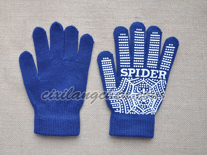 100% acrylic PVC dotted glove 10A-PVC-003